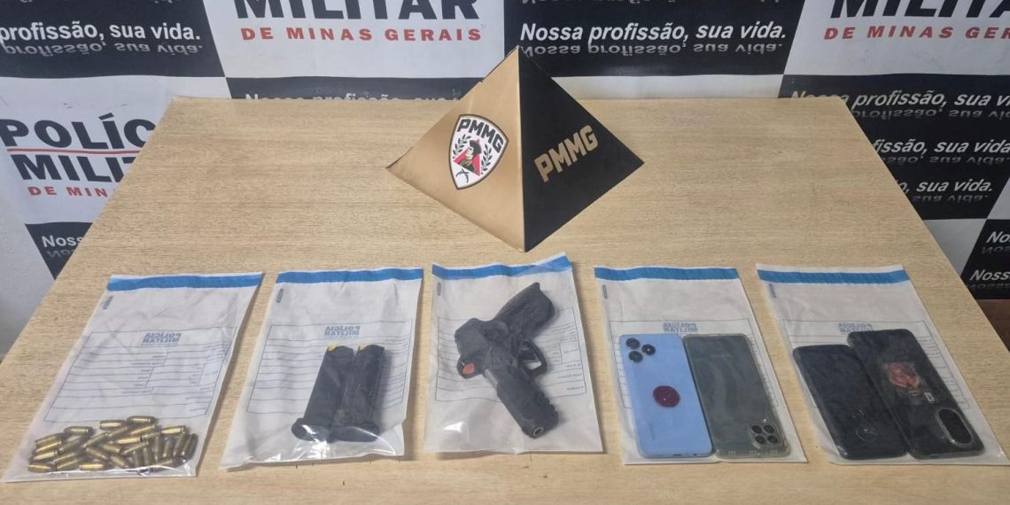 Fuga termina com três presos e arma de uso restrito apreendida