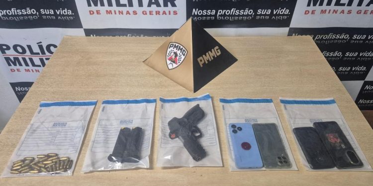 Fuga termina com três presos e arma de uso restrito apreendida