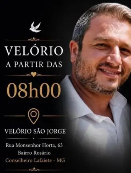 Trabalhador morto na Casa de Pedra será sepultado em Lafaiete