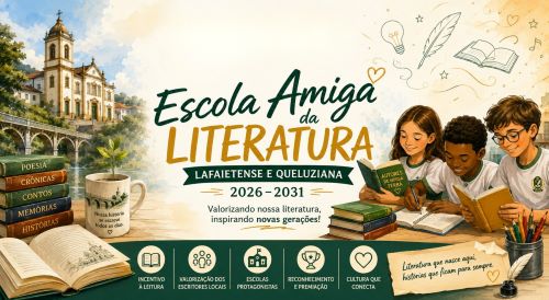 Escolas ganham selo para valorizar autores de Lafaiete