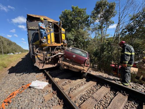 MRS se posiciona e lamenta acidente ocorrido entre trem e carro