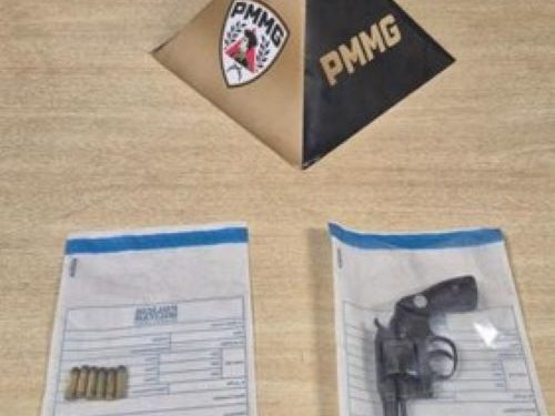 Disparo para intimidar termina com prisão e arma apreendida