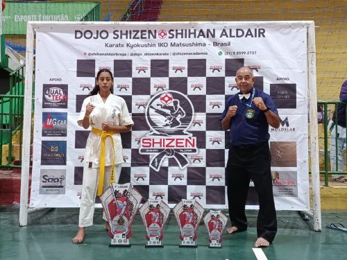 Atleta de 17 anos conquista cinco pódios no Brasileiro de Karatê