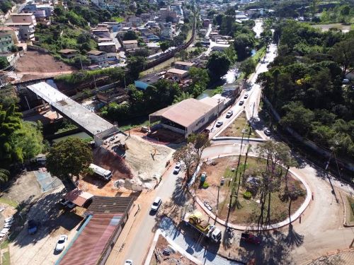 Obras do Viaduto da MRS alteram trânsito em Congonhas