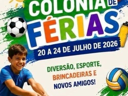 Colônia de Férias leva esporte a crianças em Lafaiete