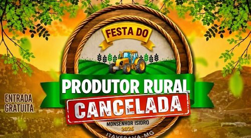 Festa de Monsenhor Isidro é cancelada pela Prefeitura