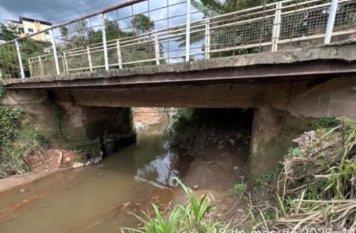Prefeitura promete entregar ponte no Real de Queluz duplicada
