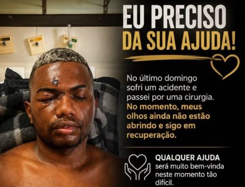 Família faz campanha de arrecadação para morador de Lamim