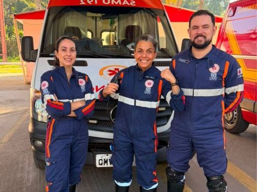SAMU salva idoso após parada cardiorrespiratória em Lafaiete
