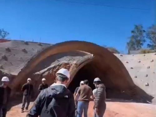Santa Matilde e Paulo VI se encontram pela trincheira da BR-040