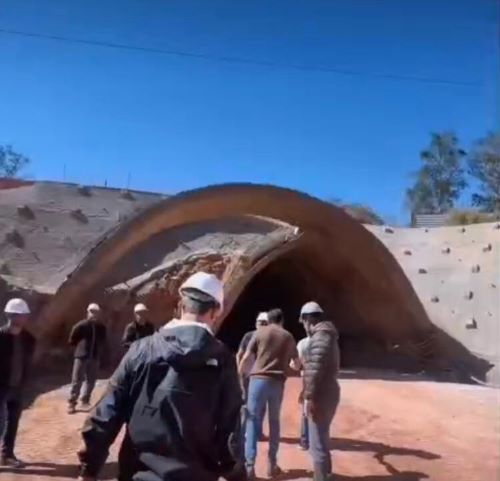 Santa Matilde e Paulo VI se encontram pela trincheira da BR-040
