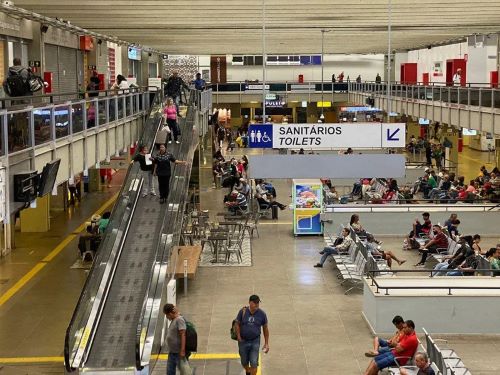 Obras alteram desembarque na Rodoviária de BH