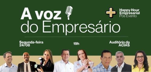 A Voz do Empresário reúne candidatos para debater futuro de Lafaiete