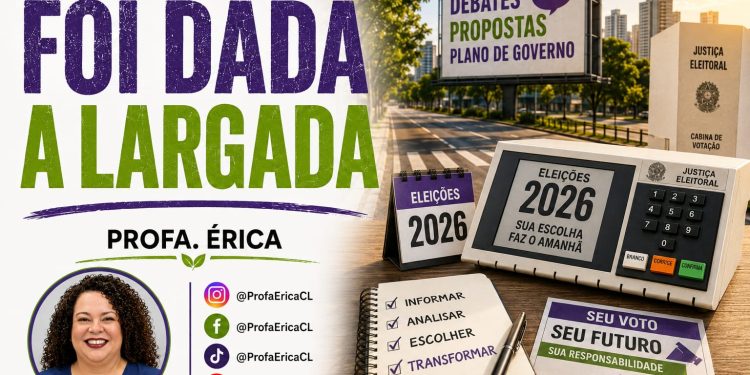 Foi dada a largada