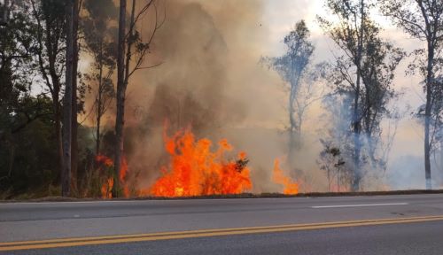 Seca concentra 75% dos incêndios na BR-040 na região
