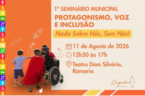 Seminário em Congonhas fortalece inclusão e participação