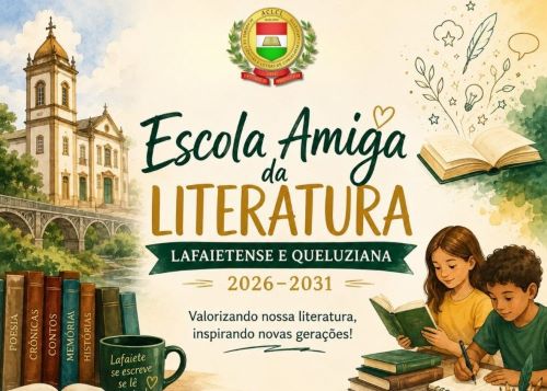 Escolas de Lafaiete são convidadas a valorizar autores locais