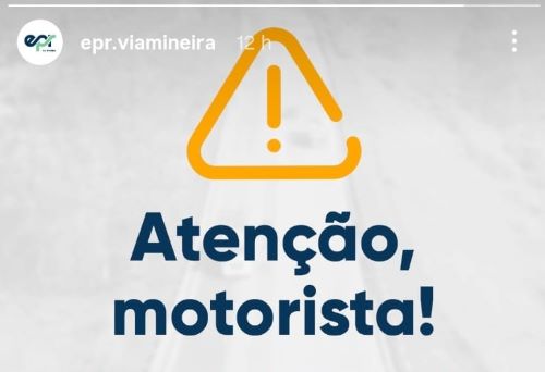 Obra bloqueia via sob viaduto da BR-040 em Cristiano Otoni