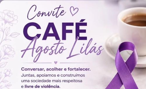 Café Agosto Lilás reúne mulheres em Congonhas contra a violência