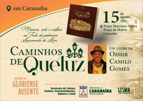 Caranaíba lança livro que resgata caminhos e memórias de Queluz