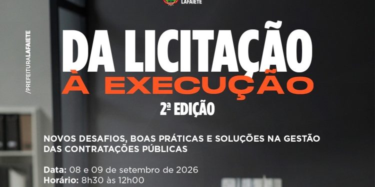 Capacitação prepara servidores de Lafaiete para novos contratos