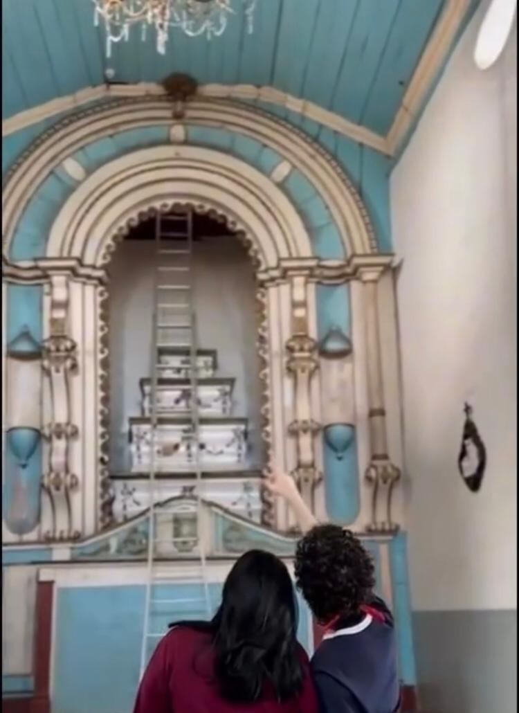 Levantamento técnico registra patrimônio da Igreja de Santo Antônio