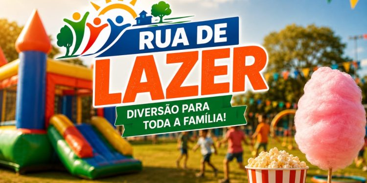 Rua de Lazer terá tarde de diversão para crianças em Lafaiete