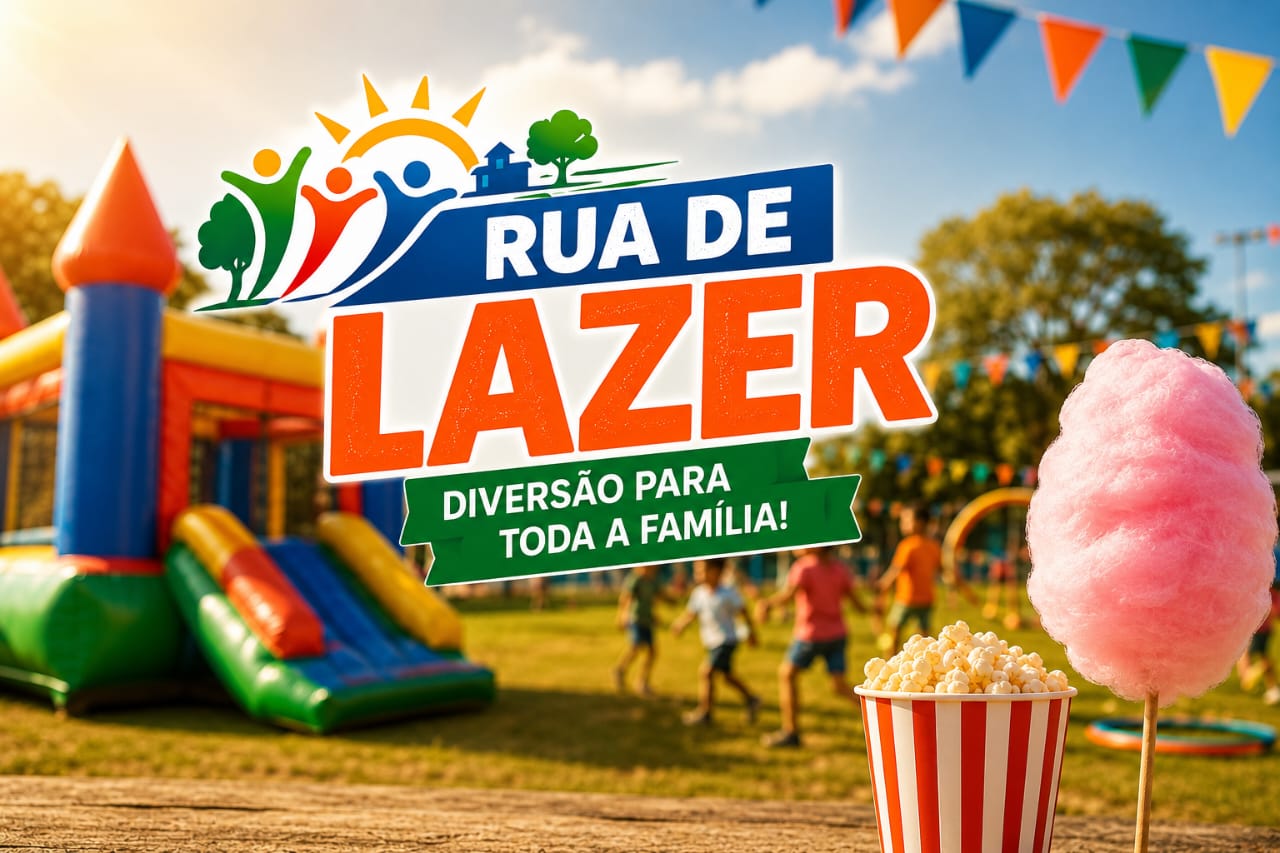 Rua de Lazer terá tarde de diversão para crianças em Lafaiete