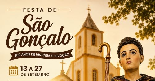 Capela de São Gonçalo celebra 300 anos com festa em Lafaiete