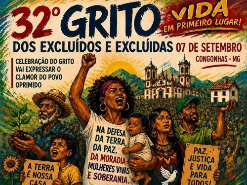 Grito dos Excluídos reúne participantes em Congonhas no dia 7