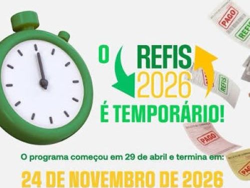 REFIS Ouro Branco 2026 permite desconto de até 100%|