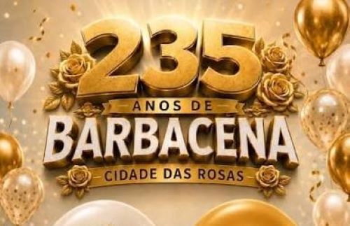 Barbacena celebra 235 anos com música e gastronomia