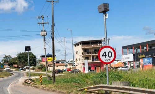 Radar de 40 km/h na BR-040 em Carandaí vira alvo de críticas após acidentes