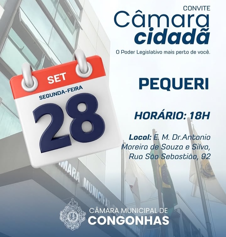 Câmara Cidadã chega ao bairro Pequeri em Congonhas
