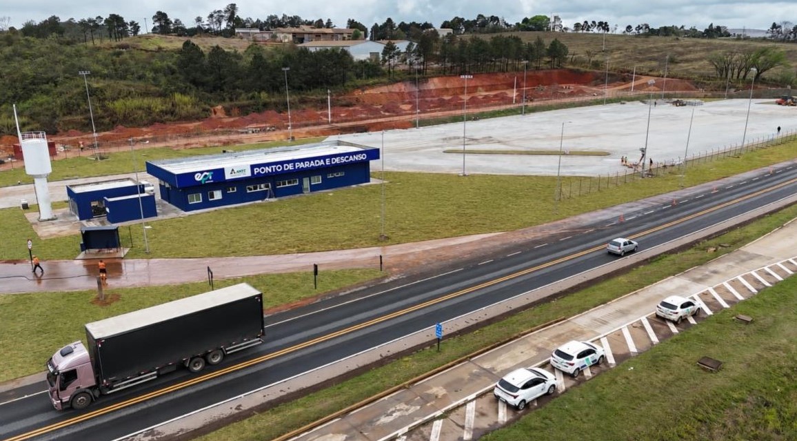 BR-040 ganha primeiro Ponto de Parada e Descanso para caminhoneiros