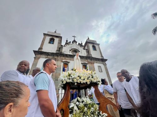 Jubileu de Congonhas recebe imagem de N. Sra. de Fátima