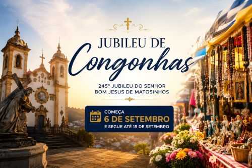 Jubileu de Congonhas começa domingo com mudanças no trânsito