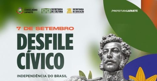 Desfile de 7 de Setembro leva música e tradição às ruas de Lafaiete