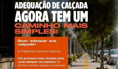 Calçadas de Lafaiete ganham licença simplificada para adequação