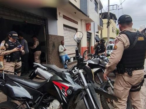 Grau Zero em Lafaiete encontra em oficinas motos sem chassi e placa