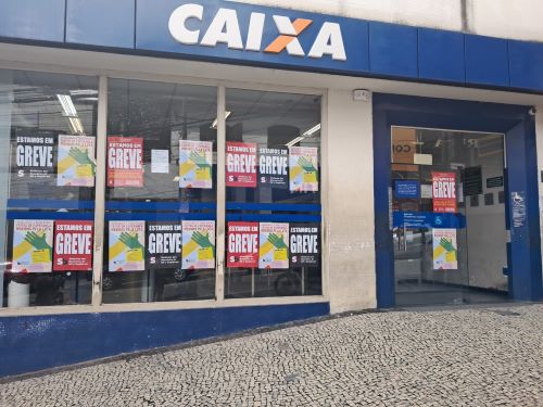 Greve da Caixa mantém agência de Lafaiete sem atendimento
