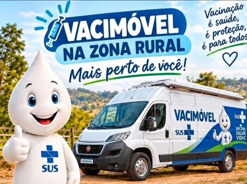 Vacimóvel leva vacinação a três comunidades rurais de Lafaiete
