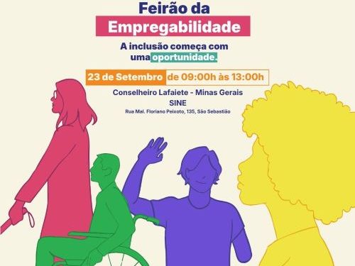 Feirão do SINE oferece vagas exclusivas para PcD em Lafaiete