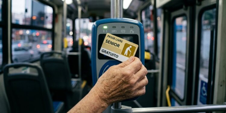 Idosos não perderão gratuidade no transporte coletivo por falta de cadastramento