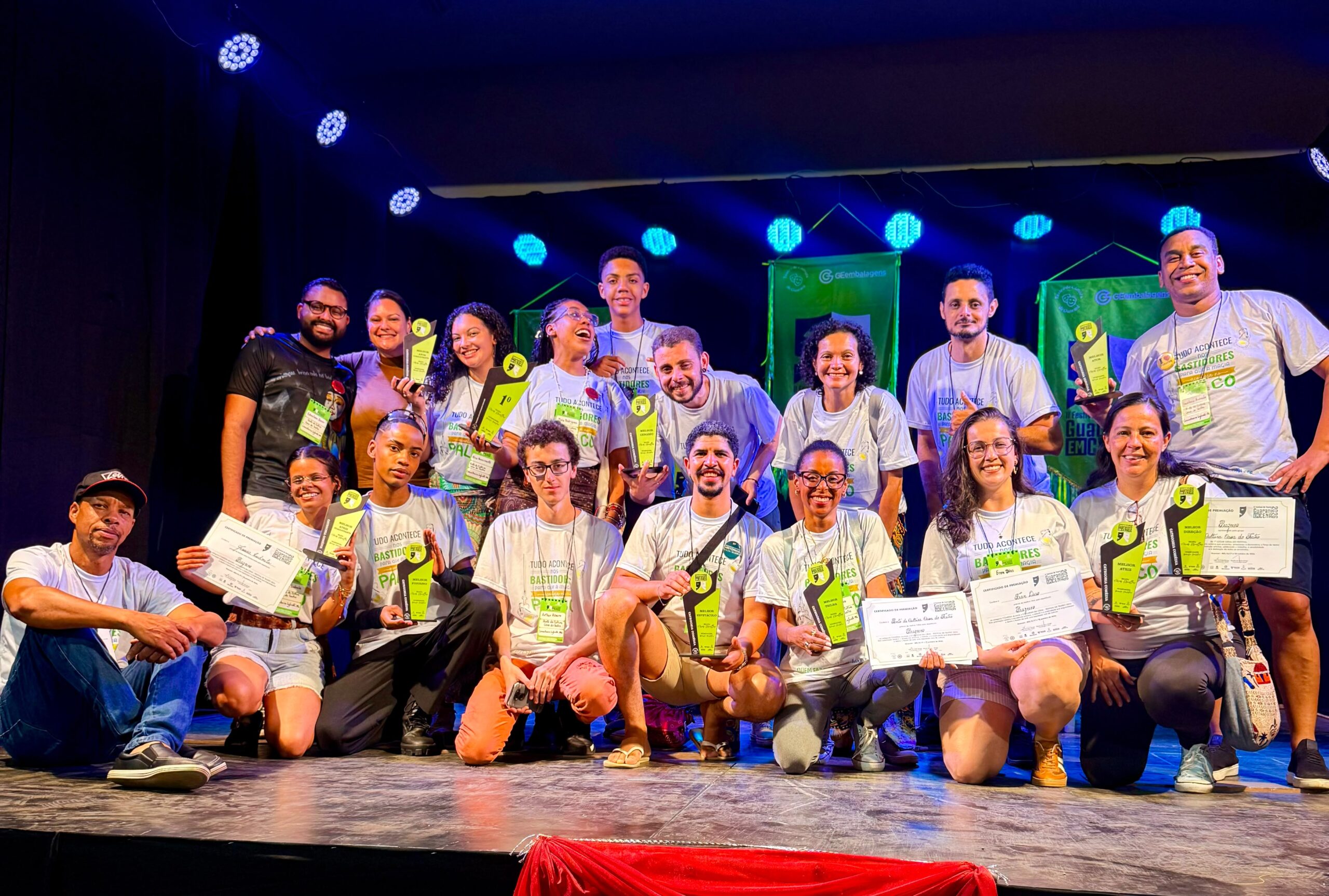 Casa do Teatro de Lafaiete conquista primeiro lugar geral em festival com o espetáculo “Prazeres”