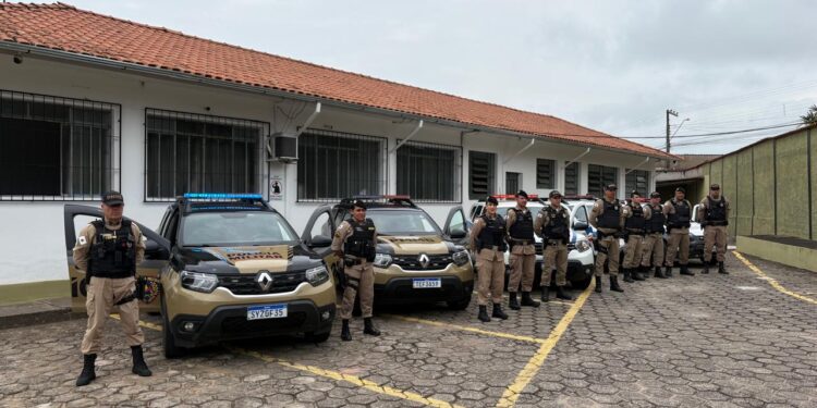 PM realiza operação em sete cidades da região de Carandaí