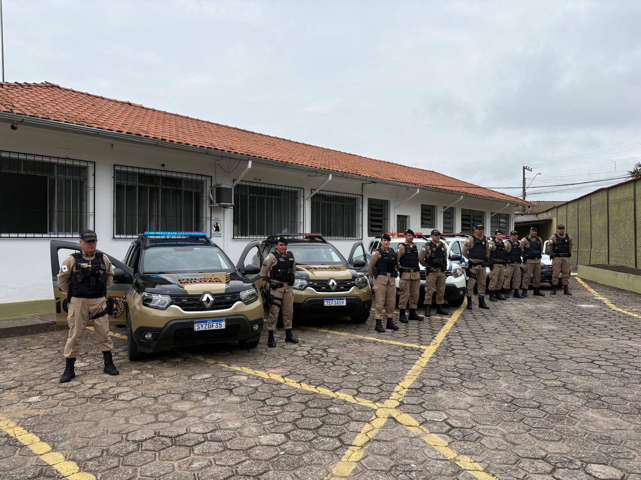 PM realiza operação em sete cidades da região de Carandaí