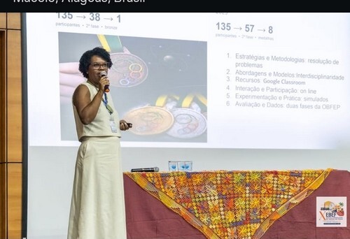 Professora de Lafaiete participa de evento nacional de ensino de física
