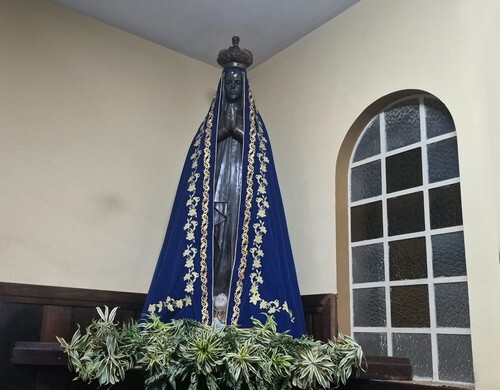 Chegada da imagem de N.Sra Aparecida à igreja de São João completa 55 anos