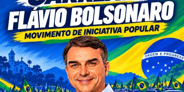 Região terá atos pró-Flávio Bolsonaro na reta final de campanha